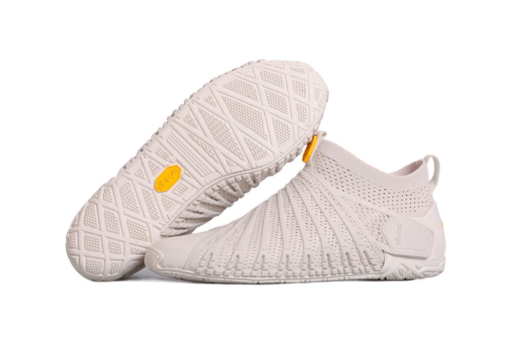 Zapatos Mujer Blancos - Furoshiki Knit Altos - FRXPZC-784